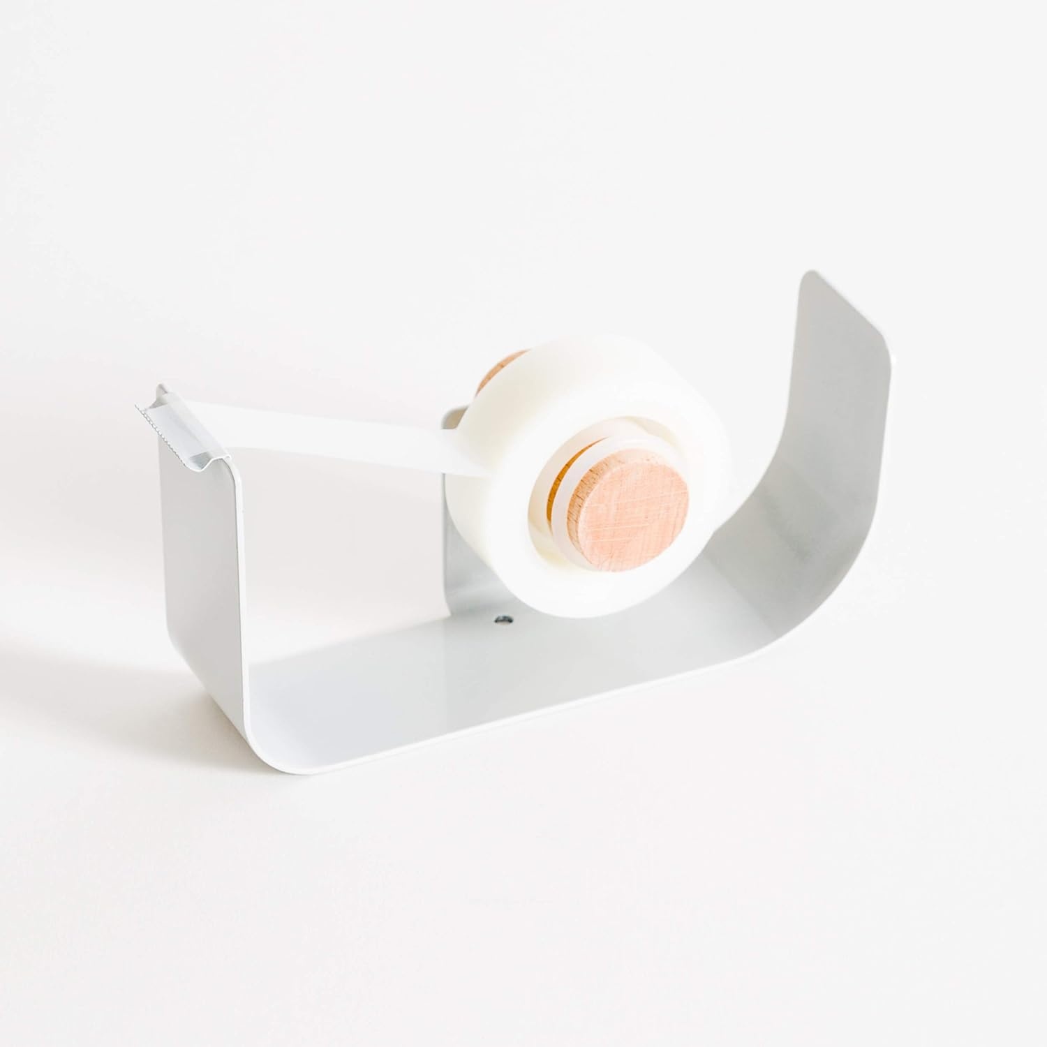 image:imageU Brands 3549A0424 Metal Tape Dispenser Desktop Accessory Arc Collection 1 Core GreyGrey