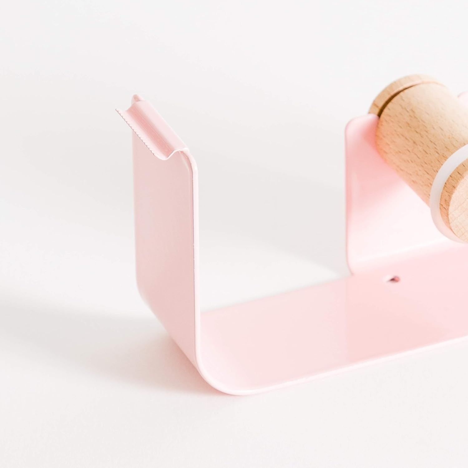 image:imageU Brands 3549A0424 Metal Tape Dispenser Desktop Accessory Arc Collection 1 Core GreyPink