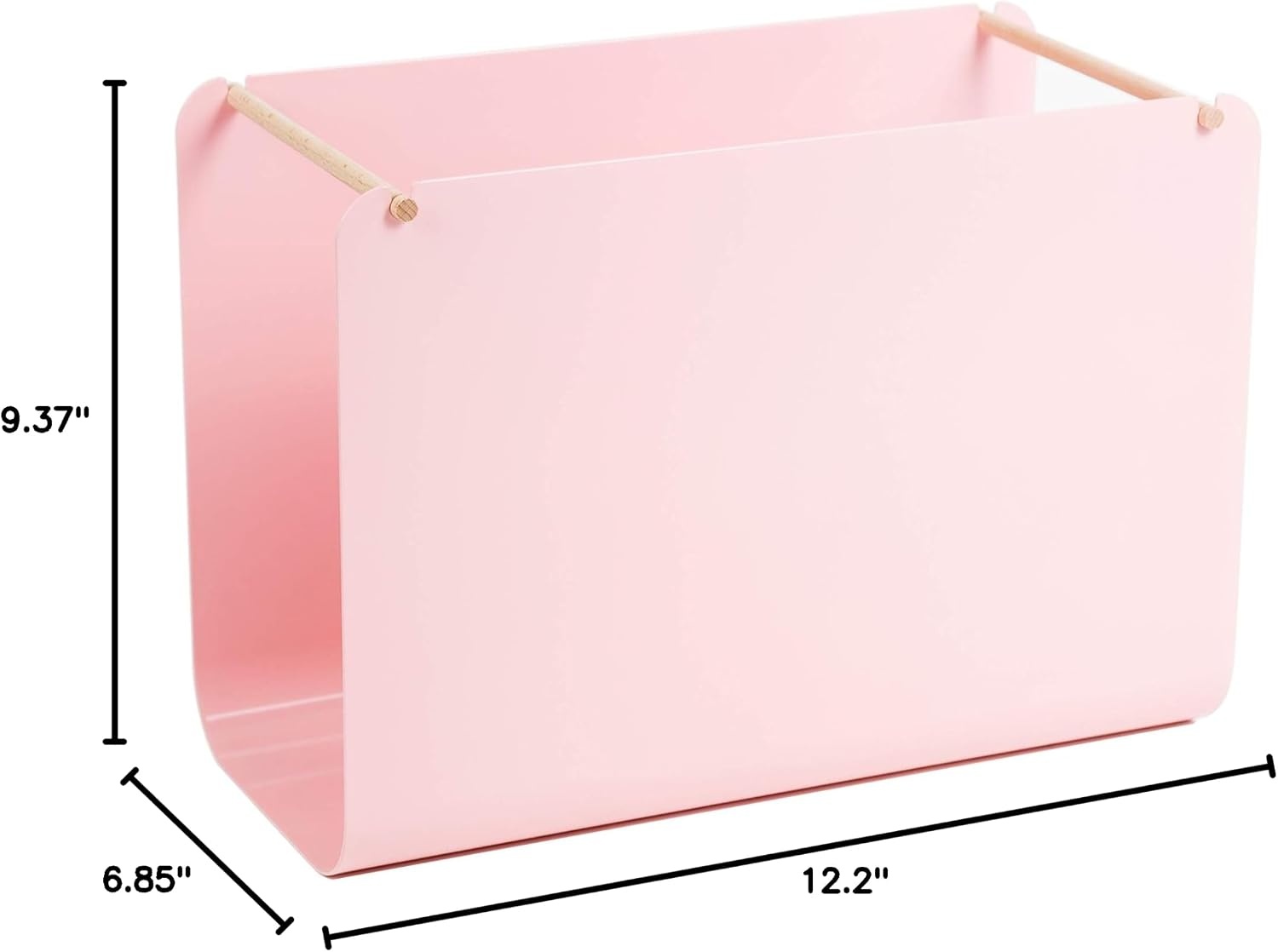 image:imageU Brands Arc Desktop File Organizer Metal Pink 3550A0204Pink