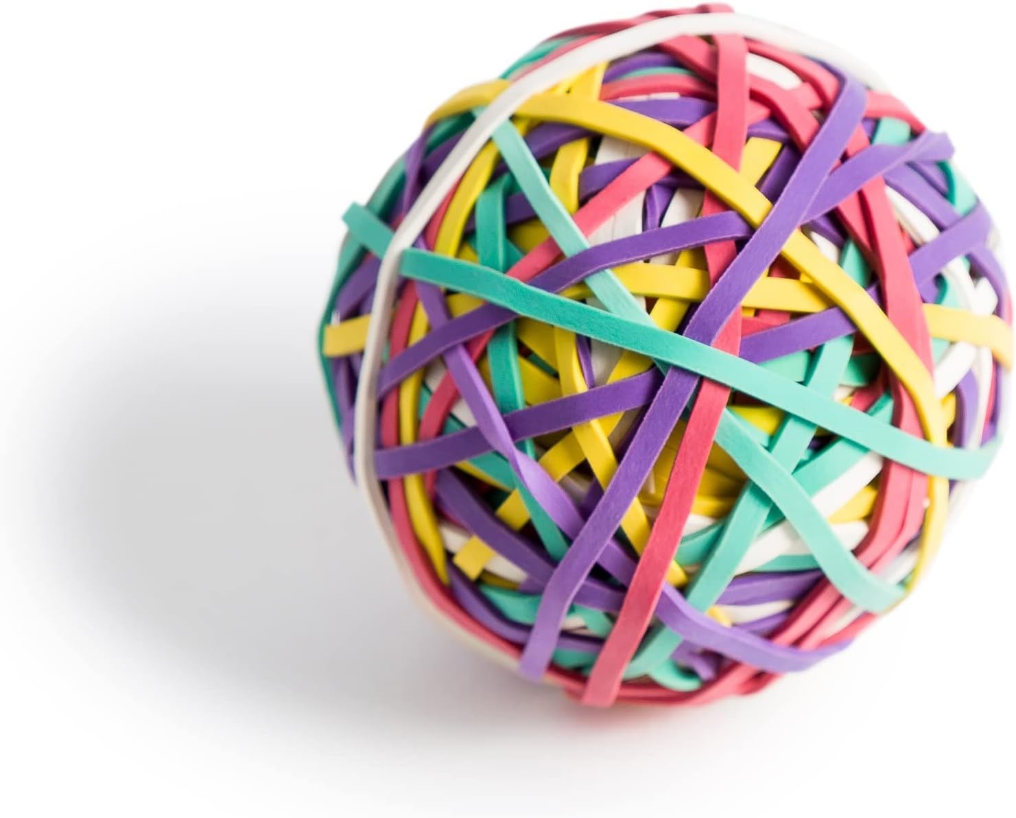 image:imageU Brands Ball Of Rubber Bands 175 Count Assorted Colors Office School Home Supplies