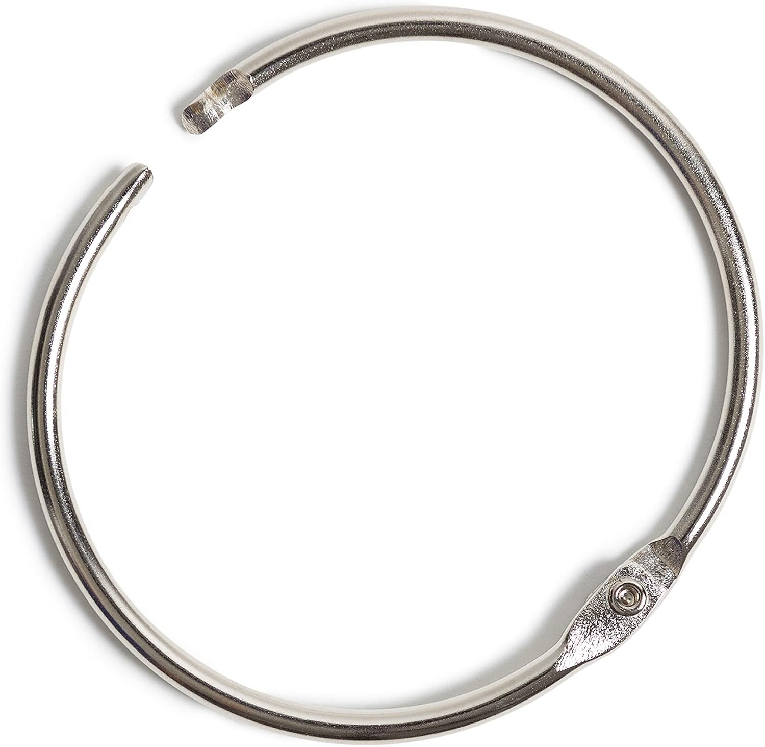 image:imageU Brands Book Rings Set Office Supplies Binder Accessories Silver 3 12 Count15 Count