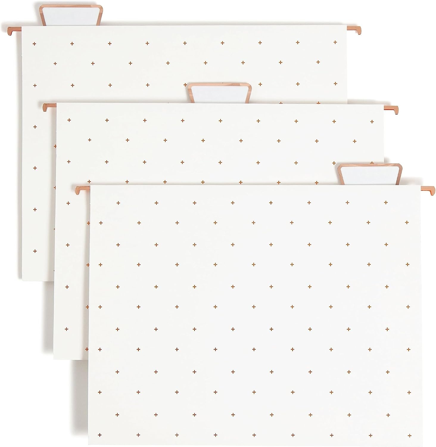 image:imageU Brands Desktop Fashion Filing Set Desktop Organizer Rose Gold Wire Metal 10 Piece Office Gift Set 2104U0001