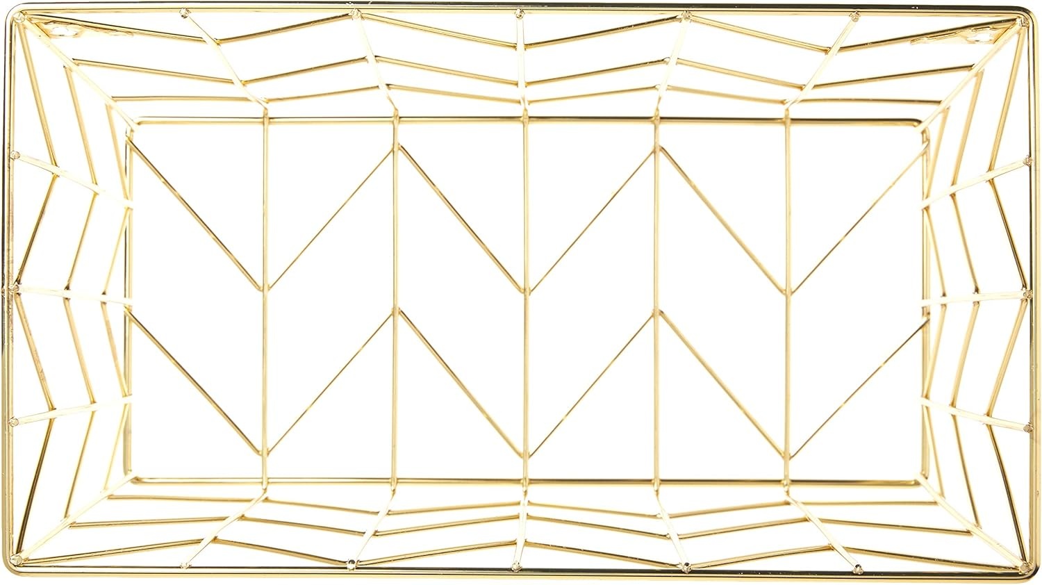 image:imageU Brands Desktop Hanging File Organizer Gold Wire Metal Letter Size File Holder Steel Wire Document amp Folder Organizer for Office Desk Home ClassroomLetter