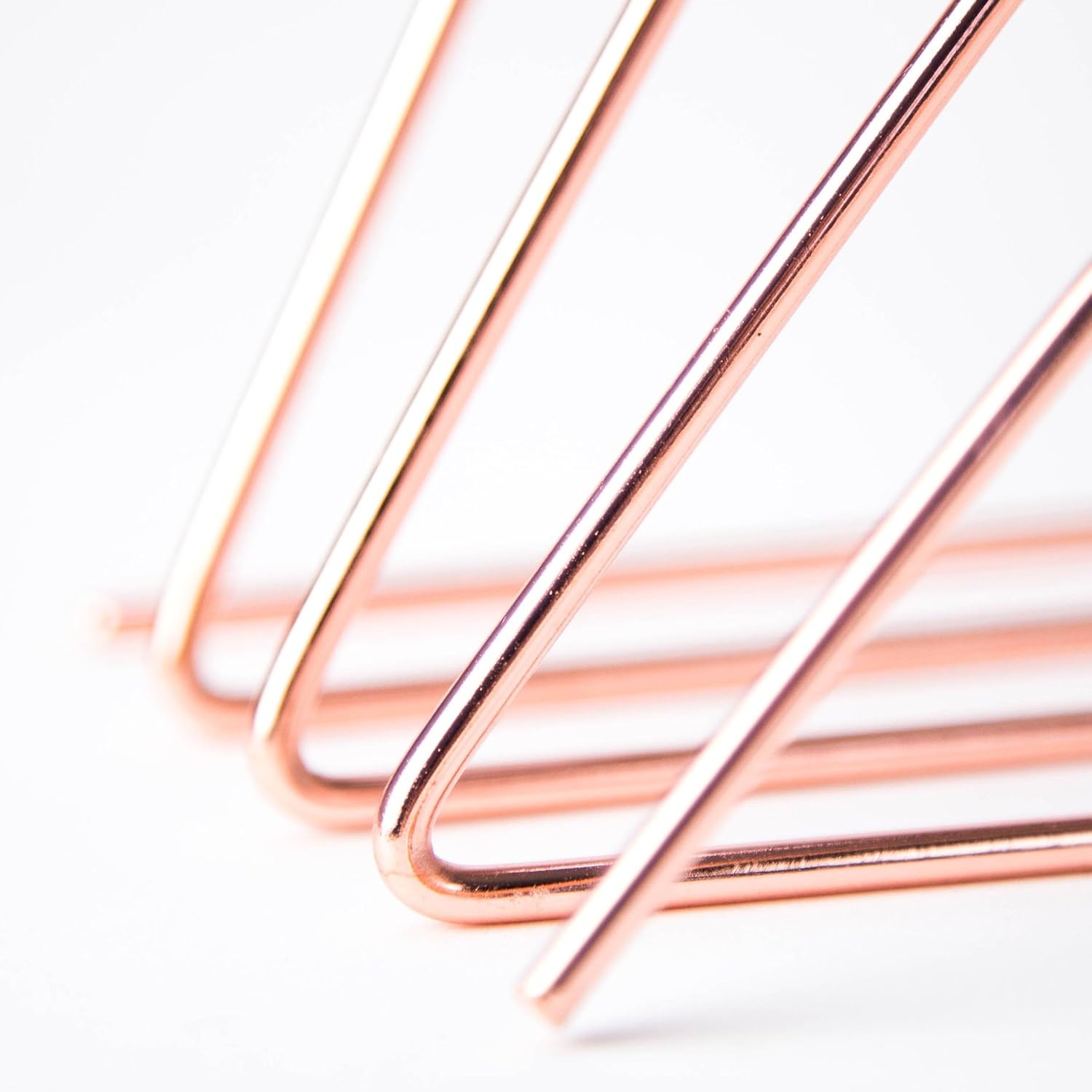 image:imageU Brands Desktop Letter Sorter Rose Gold Wire Metal 856U0624