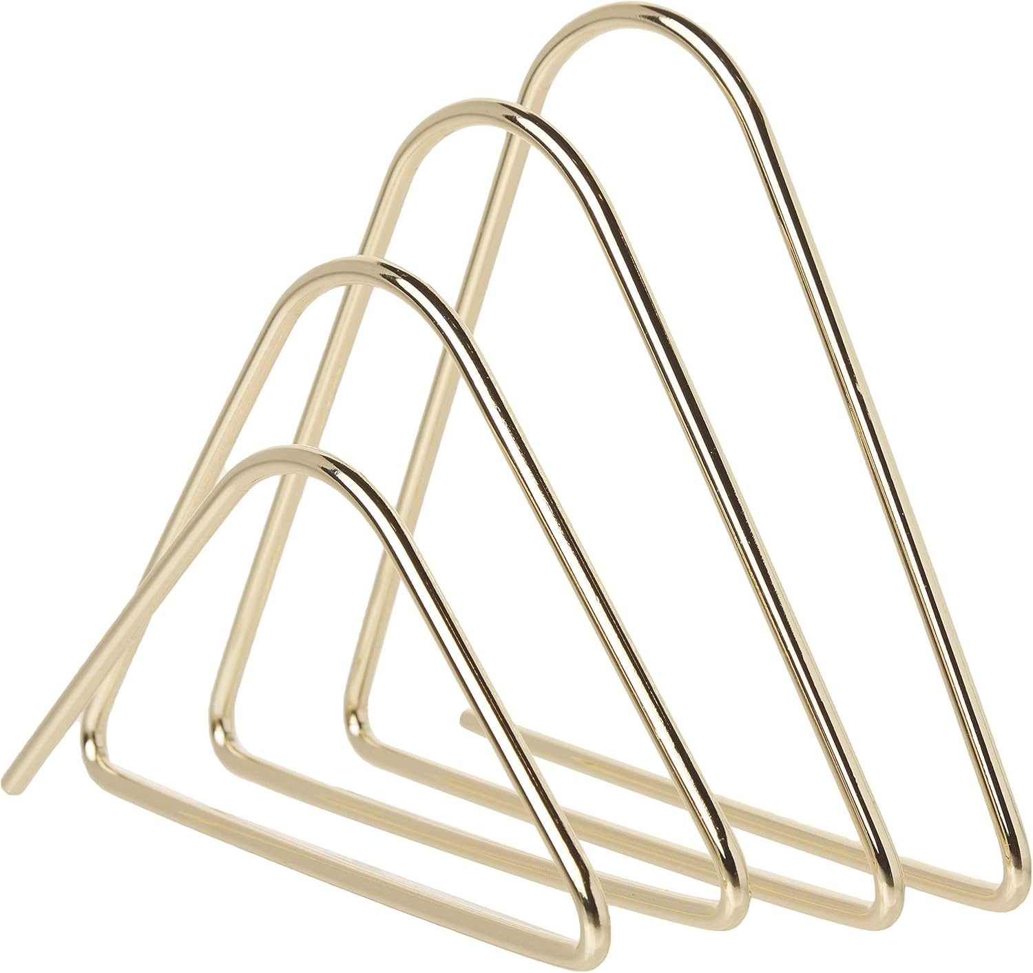 image:imageU Brands Desktop Letter Sorter Wire Metal GoldGold