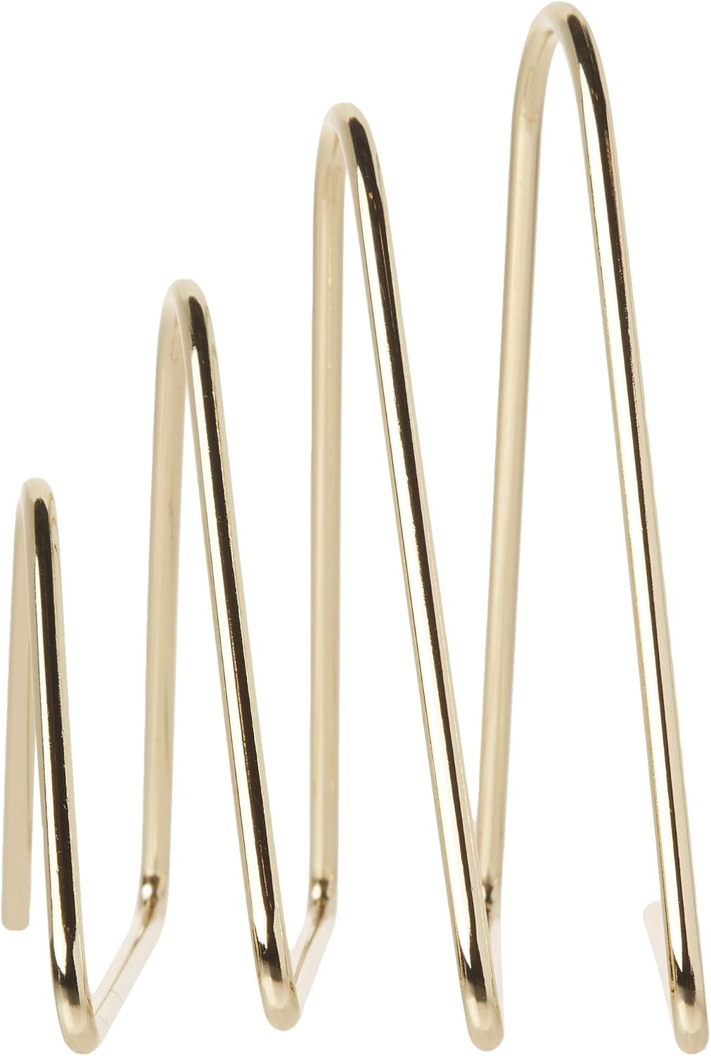 image:imageU Brands Desktop Letter Sorter Wire Metal GoldGold