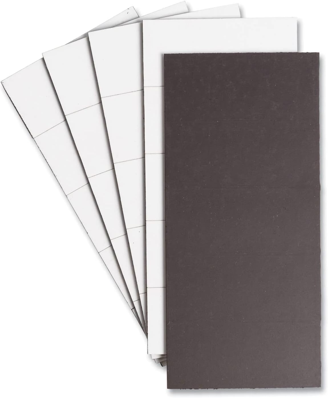 image:imageU Brands DryErase Magnetic Tape Strips 2 x 0875 White 25 Pack Reusable WriteOn Magnet Labels for Whiteboards Lockers Shelves Classroom Organization Office and Home