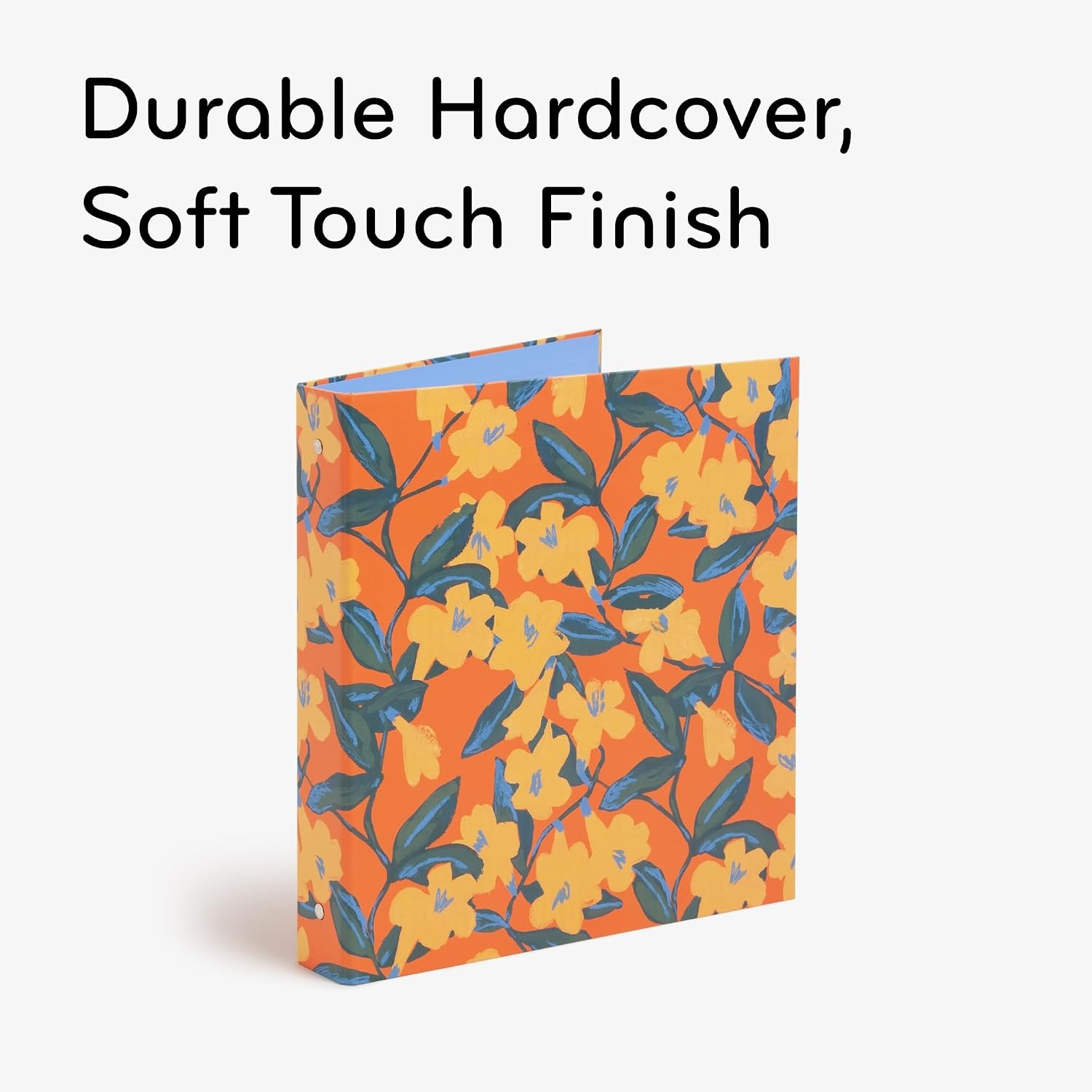 image:imageU Brands EcoConscious 1 Binders Set of 2 Artist Touch Prints Silver Metal ORingsArtist Touch Prints