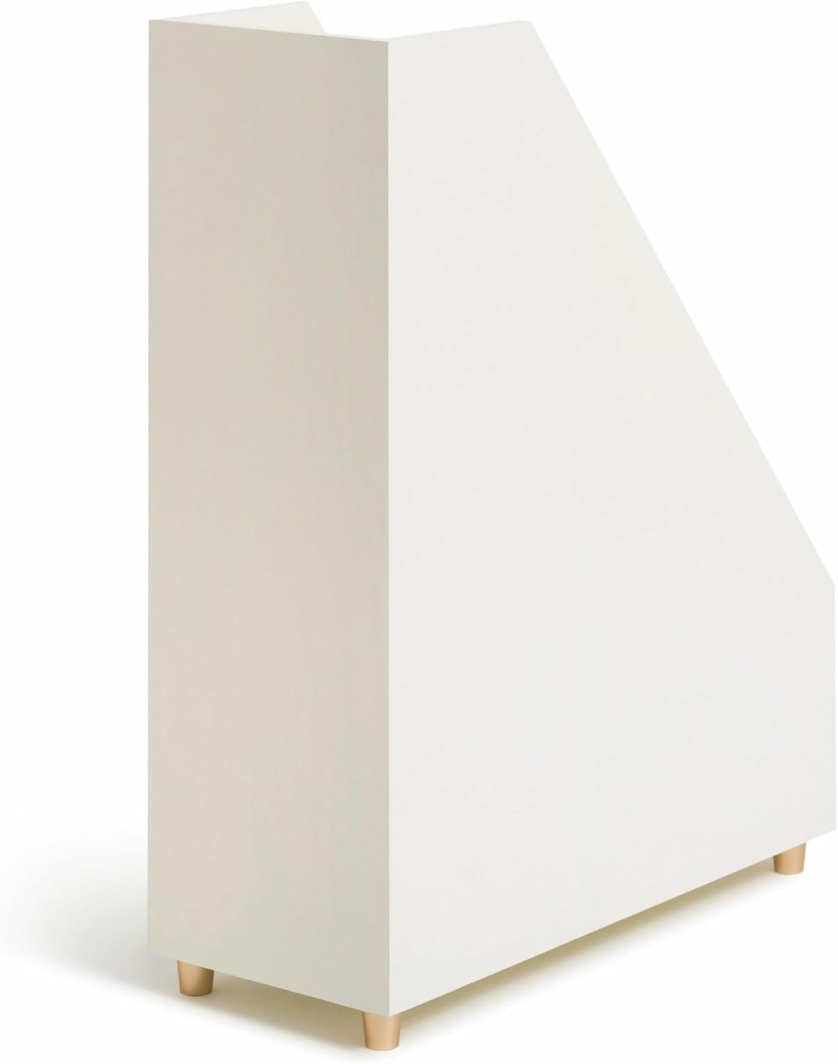 image:imageU Brands Juliet Magazine Holder Office Supplies Offwhite and Gold 1 Count 3463U0206