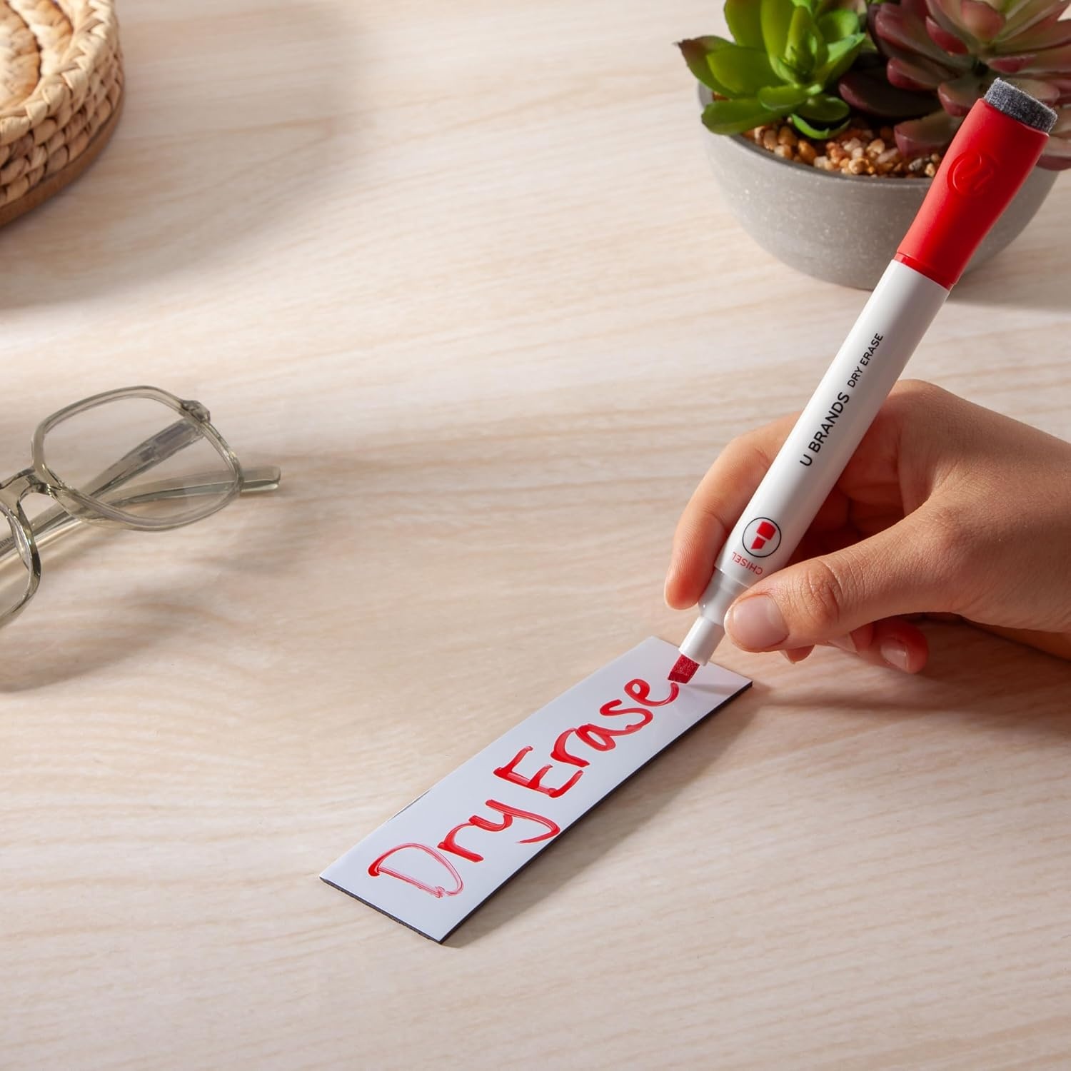 image:imageU Brands Magnetic Adhesive Tape Roll 2 x 50 White Strong Flexible Magnet with PeelandStick Backing for Crafts DIY Projects Refrigerator Whiteboard Classroom Office Use