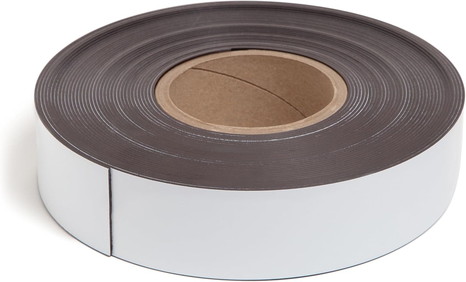 image:imageU Brands Magnetic Adhesive Tape Roll 2 x 50 White Strong Flexible Magnet with PeelandStick Backing for Crafts DIY Projects Refrigerator Whiteboard Classroom Office Use