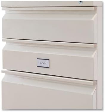 image:imageU Brands Magnetic Label Holders 6 x 2 Black 10Pack Reusable Magnetic Card Holders for Shelving Warehouse Racks File Cabinets and Metal Surfaces2 X 1