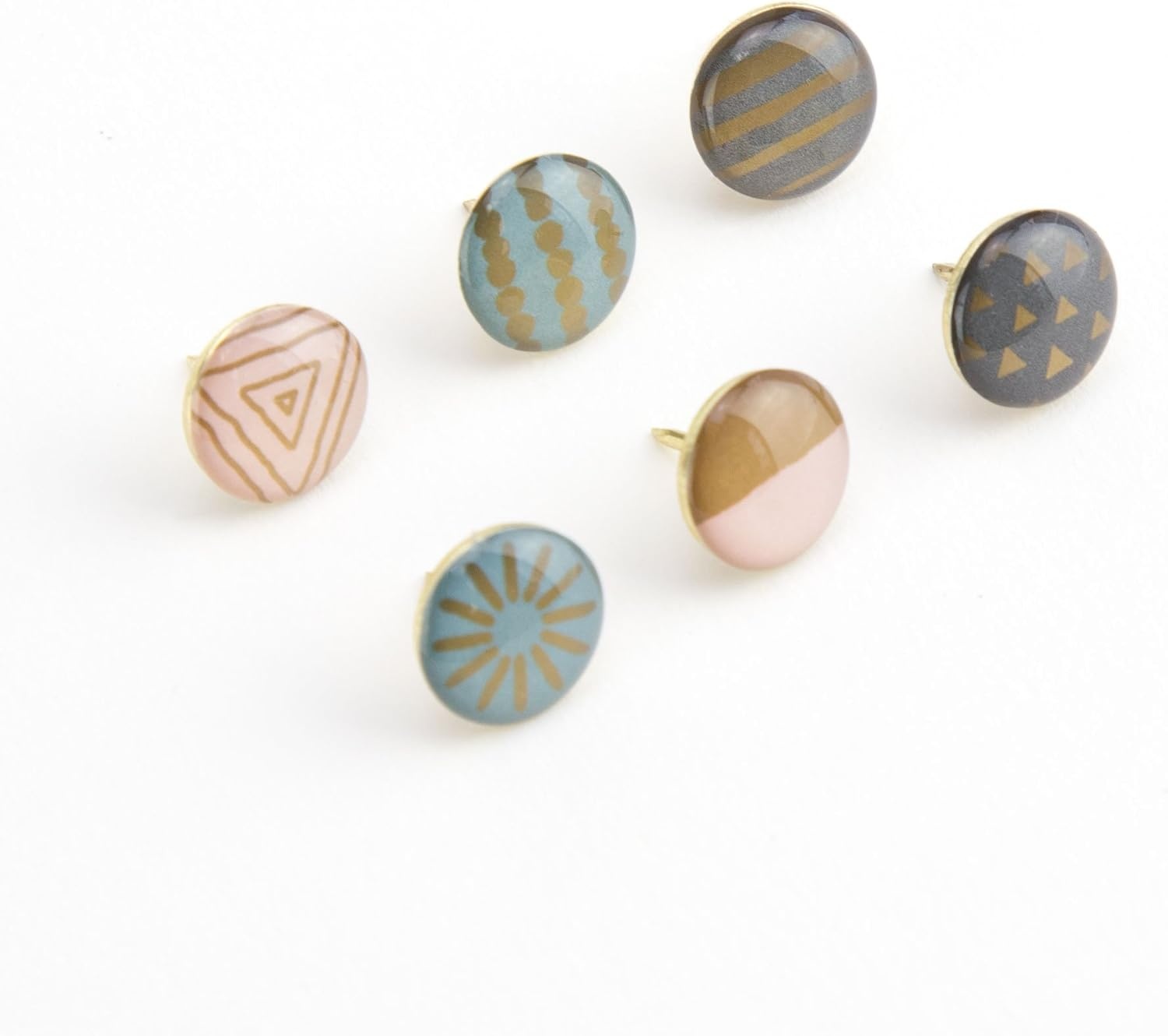 image:imageU Brands Map Push Pins Assorted Colors 300Count 3086U0624Fashion