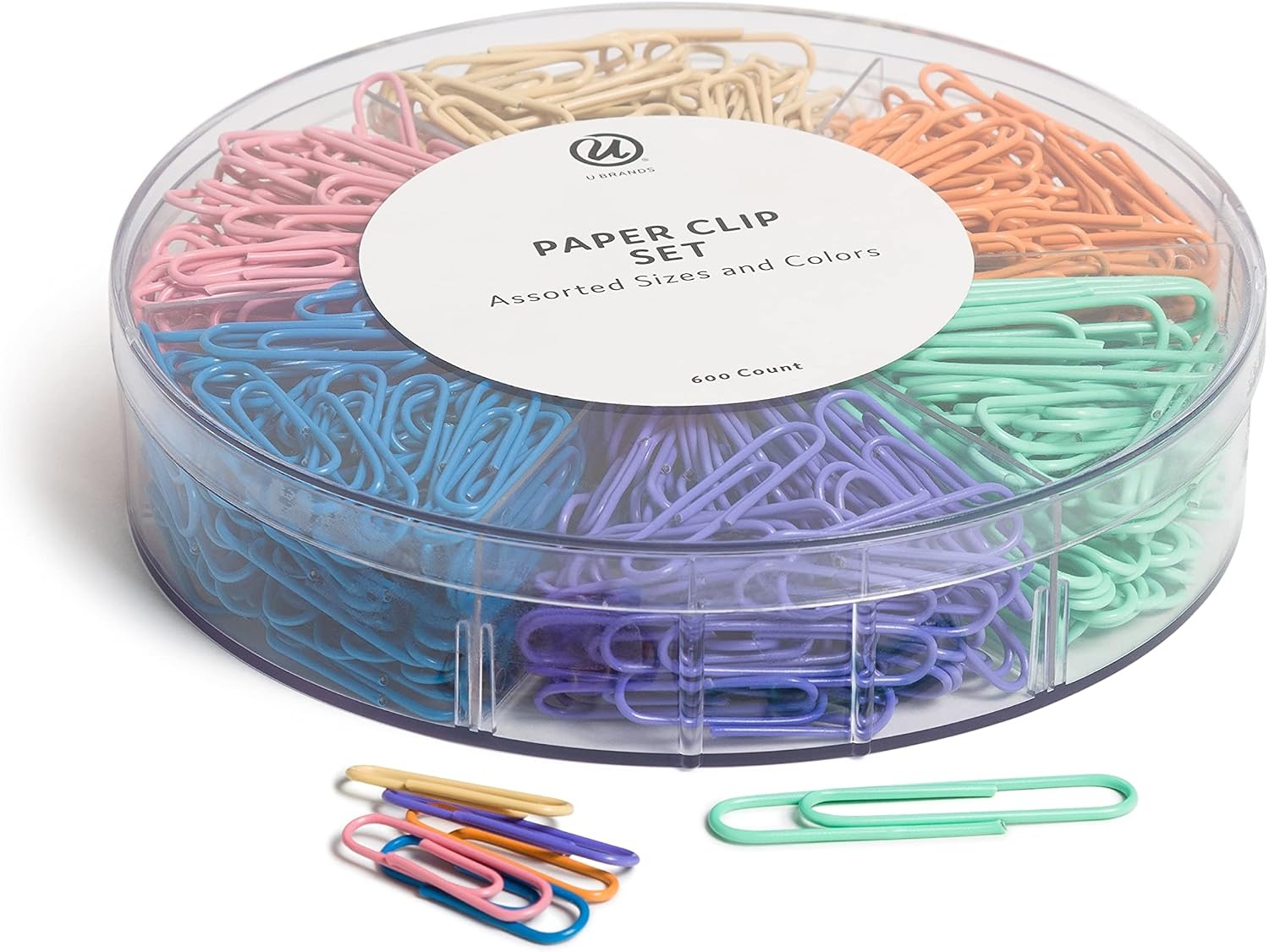 image:imageU Brands Paper Clips Medium Gold 1000 CountAssorted