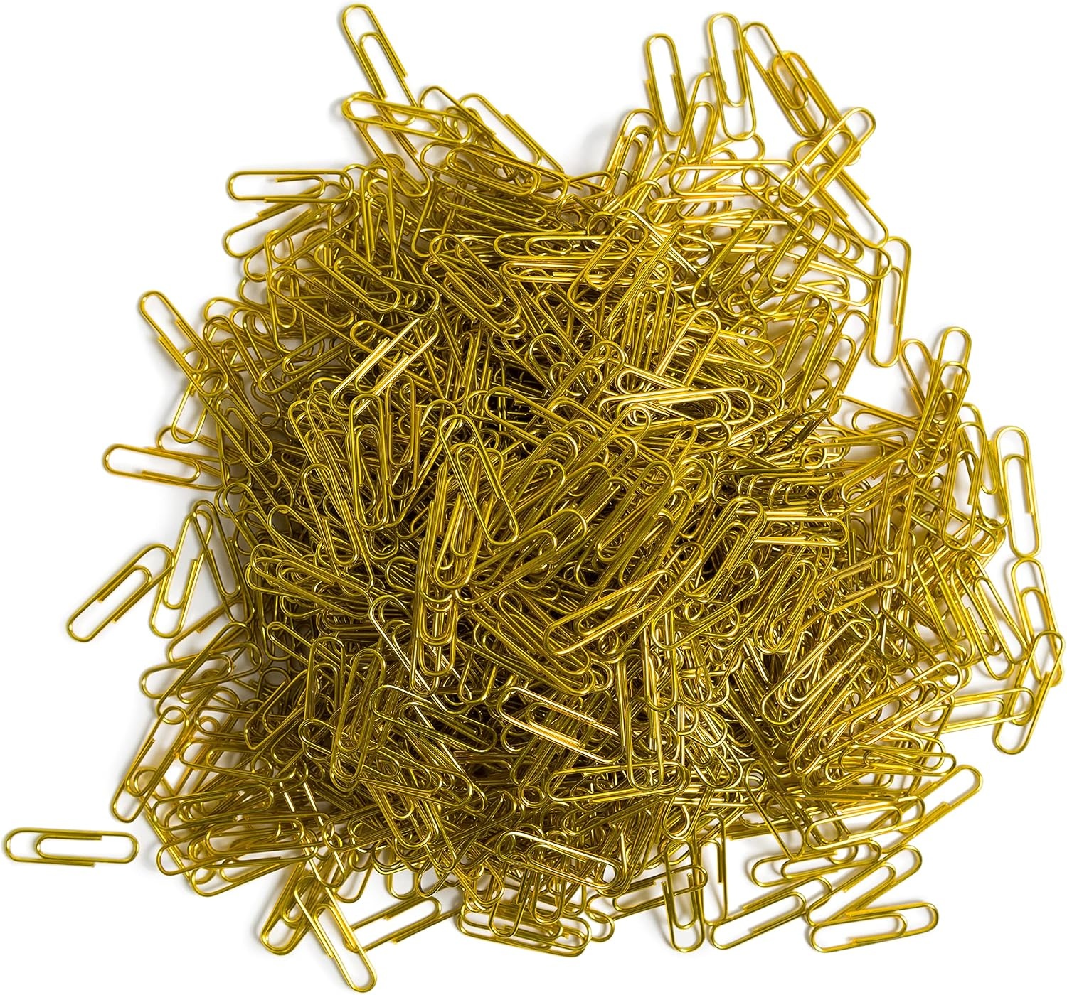 image:imageU Brands Paper Clips Medium Gold 1000 CountGold