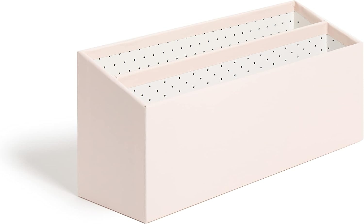 image:imageU Brands Paper Wrapped Desk Organization Set Office Organization Supplies Blush amp Dots 4 Pieces