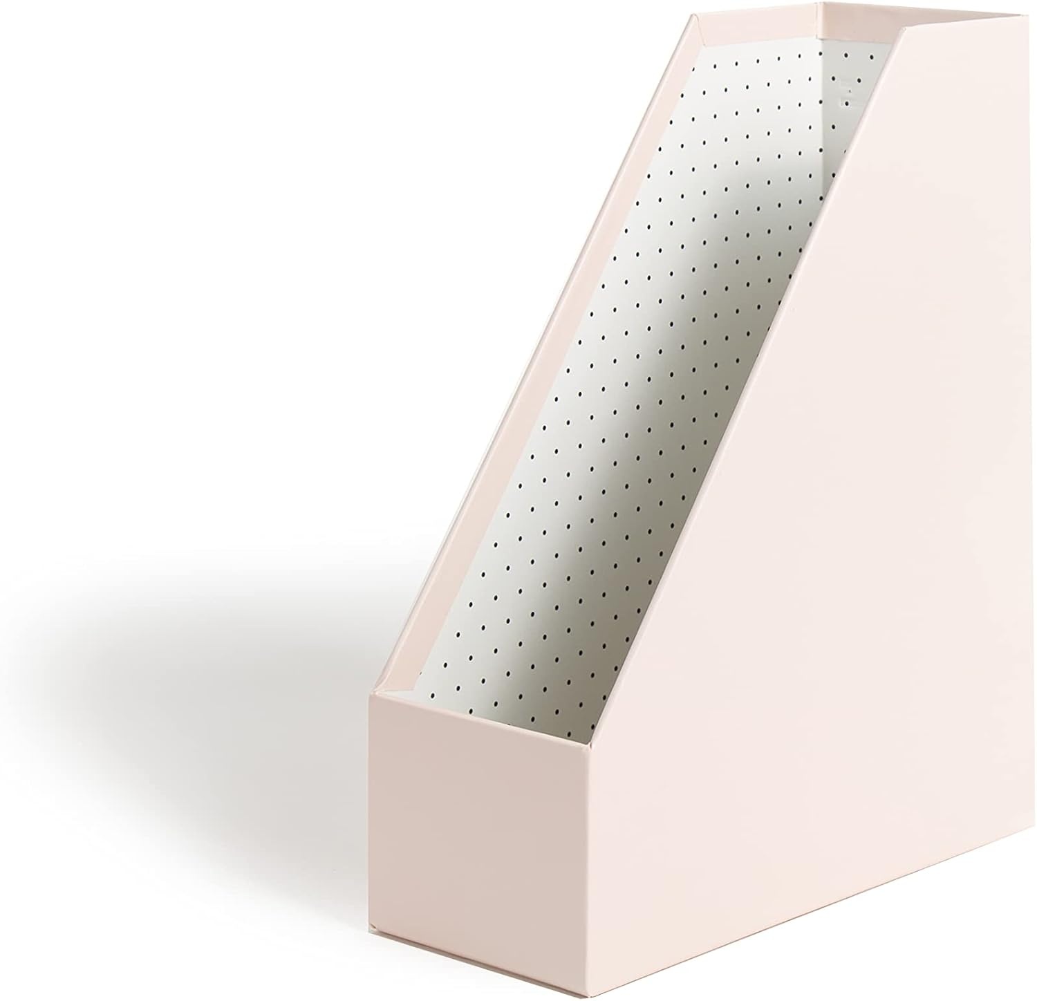 image:imageU Brands Paper Wrapped Desk Organization Set Office Organization Supplies Blush amp Dots 4 Pieces