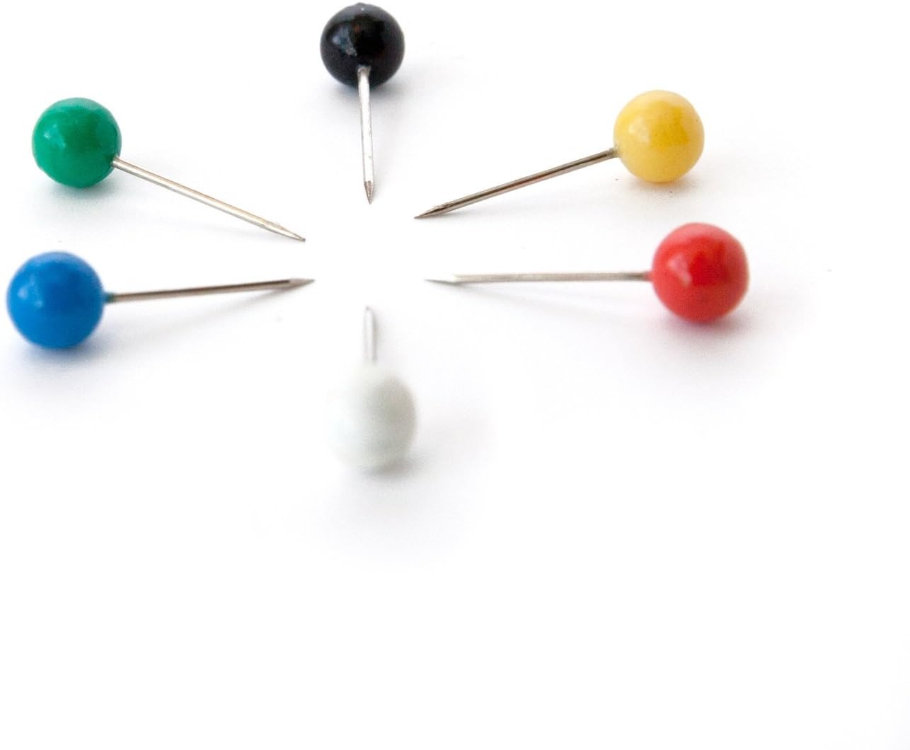 image:imageU Brands Push Pins Variety Pack Office Supplies with Round Pins Clear Pins Assorted Styles 80 CountAssorted