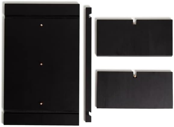 image:imageU Brands Zen Monitor Stand Desktop Accessories Black 1693 L x 1102 H x 13 W