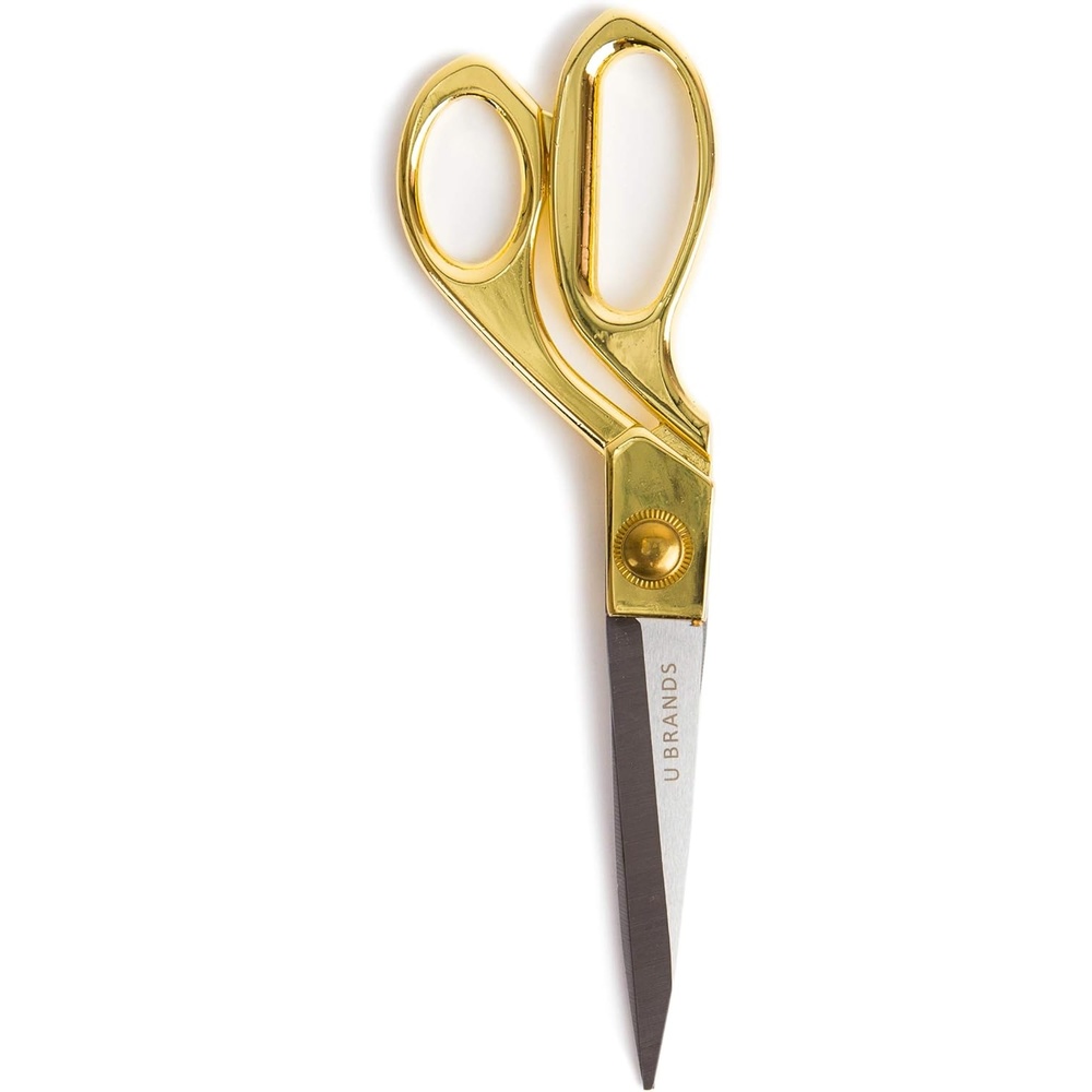 image:imageU Brands Iridescent Shear Scissors Office Supplies 8 1 CountGold