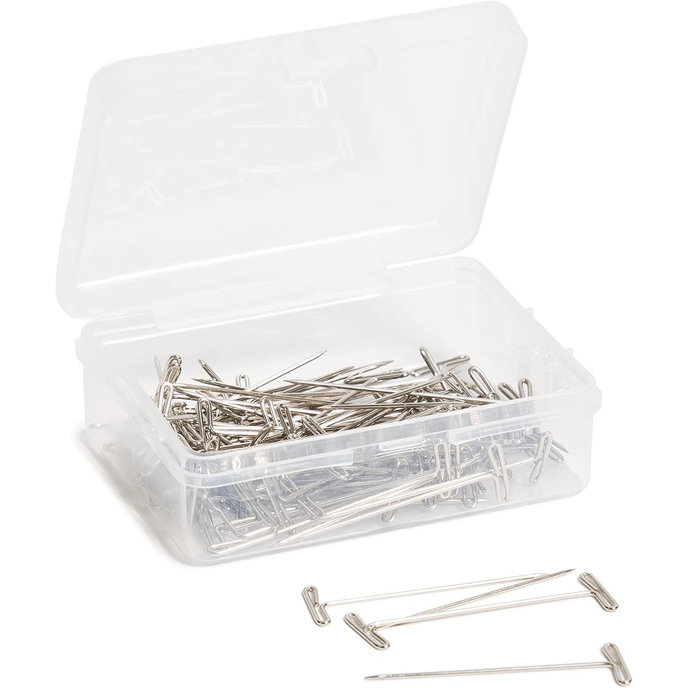 image:imageU Brands Silver T Pin SetBulletin Board Accessories 15 100 Count15