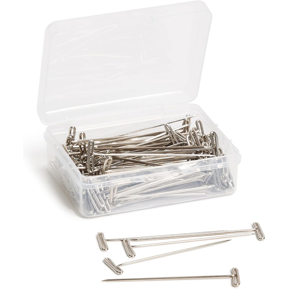 image:imageU Brands Silver T Pin SetBulletin Board Accessories 15 100 Count2