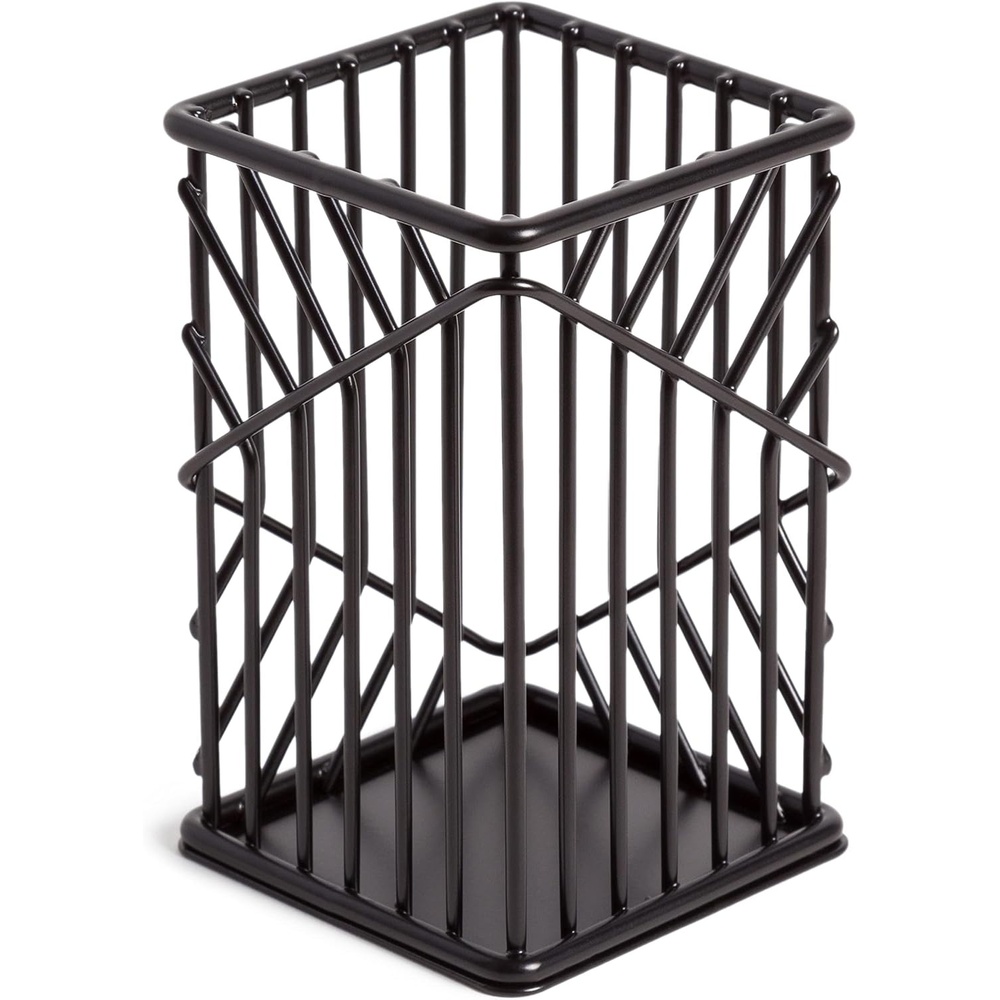 image:imageU Brands Vena Collection Wire Pencil CupMatte Black