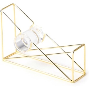 U Brands Desktop Tape Dispenser, Wire Metal, Rose Gold – 858U06-48(Gold)