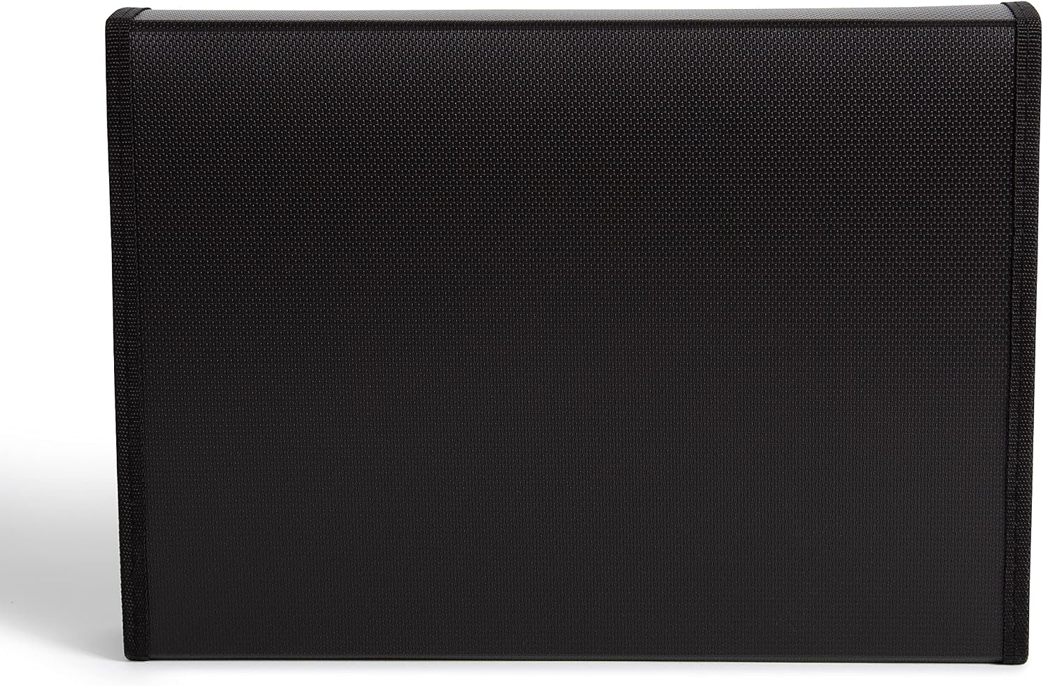image:imageU Brands 13Pocket Accordion File Organizer Letter Size Expandable File Folder Folder UEcoBlack