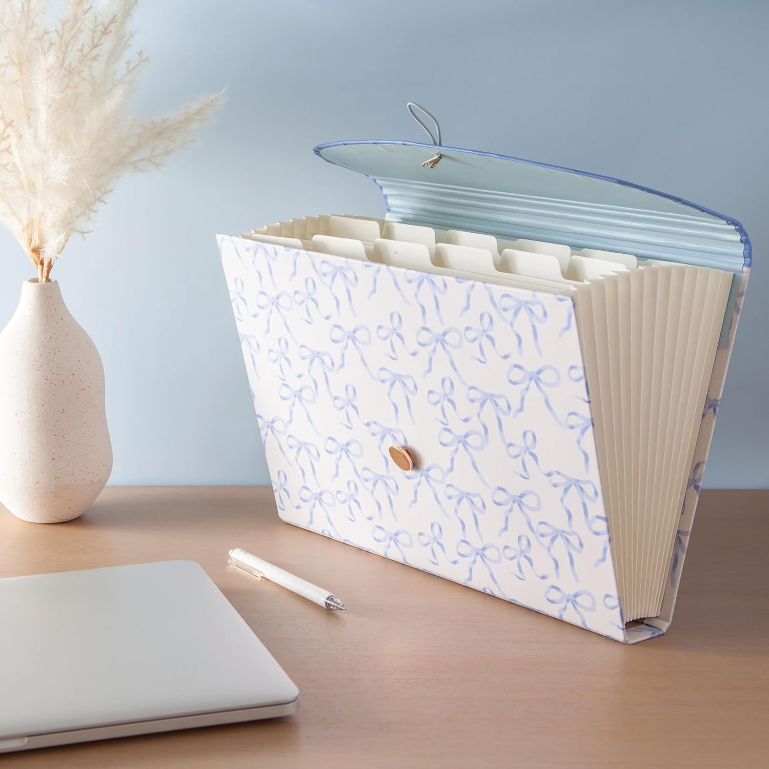 image:imageU Brands 13Pocket Accordion File Organizer Letter Size Expandable File Folder Folder UEcoCharming Coquette