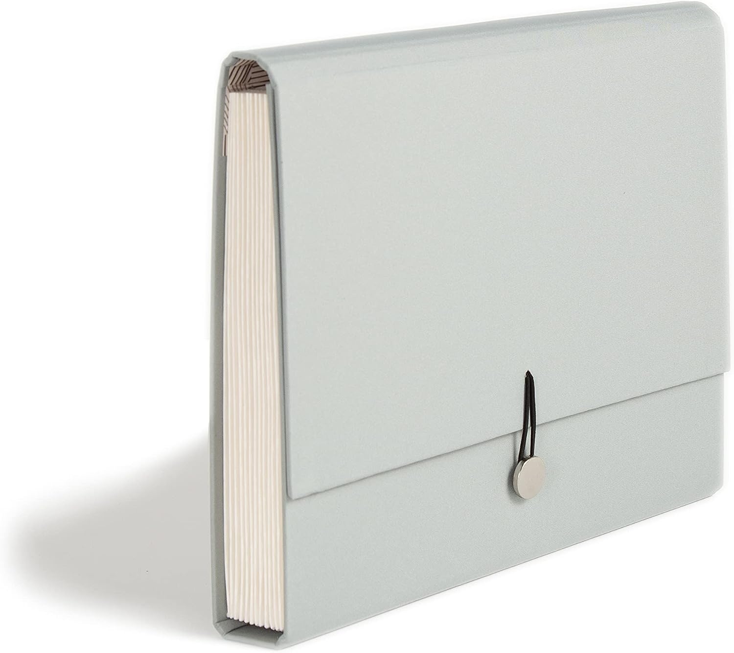 image:imageU Brands 13Pocket Expanding File Folder Office Supplies Citrus Squeeze Brass Hardware FSC CertifiedGrey