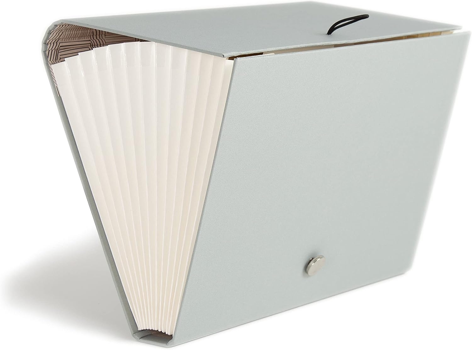image:imageU Brands 13Pocket Expanding File Folder Office Supplies Citrus Squeeze Brass Hardware FSC CertifiedGrey