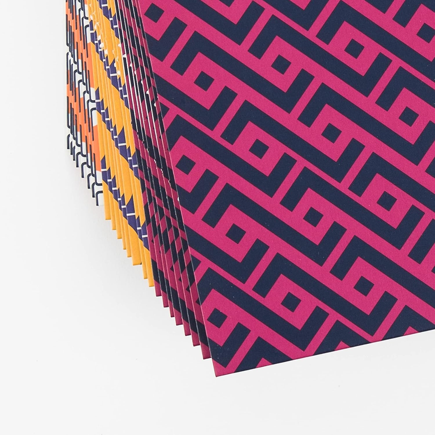 image:imageU Brands 3 Tab File Folders Modern Classic 24 CountVintage Geo