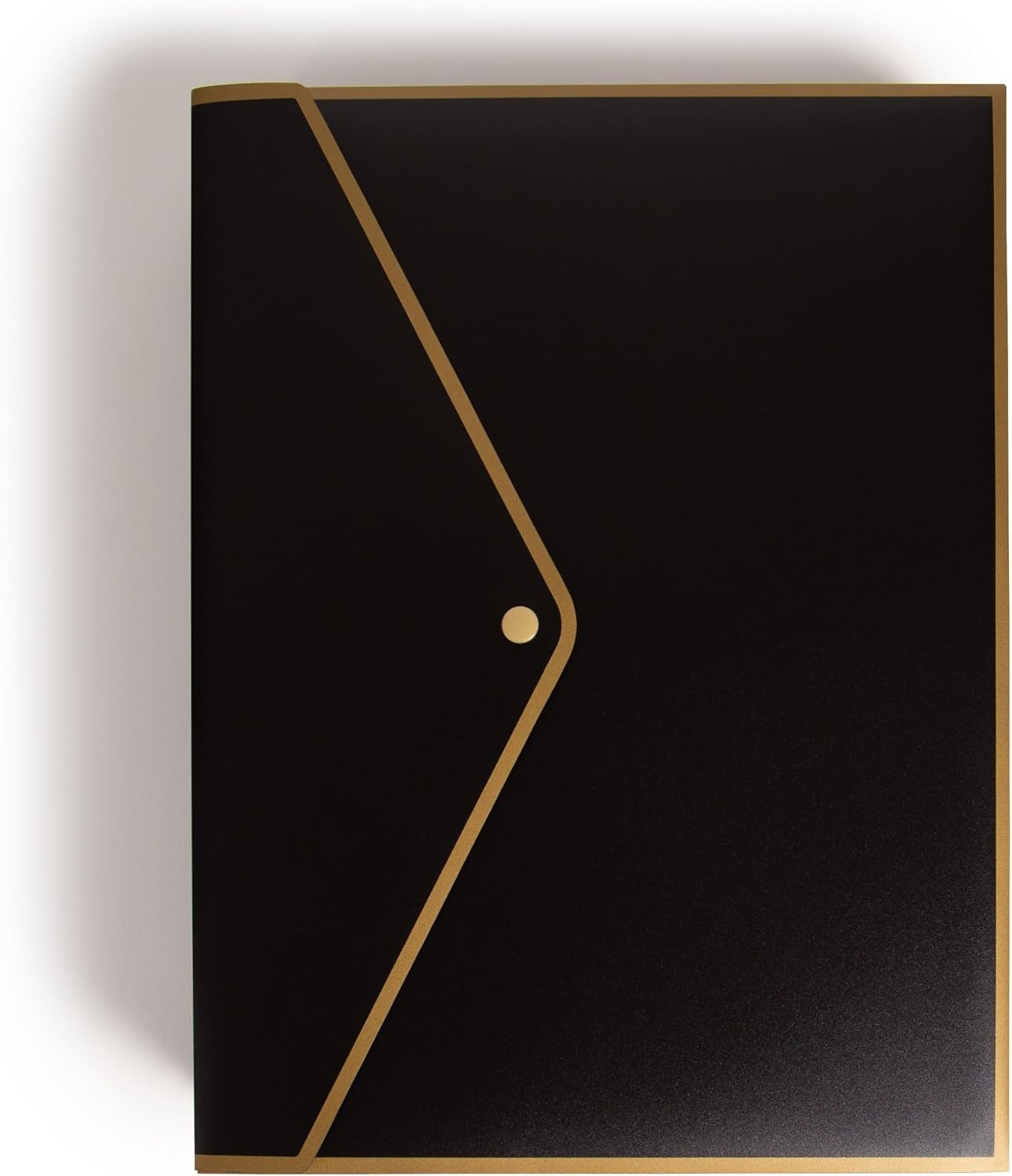 image:imageU Brands Black and Gold Poly Document Holder 10 Count