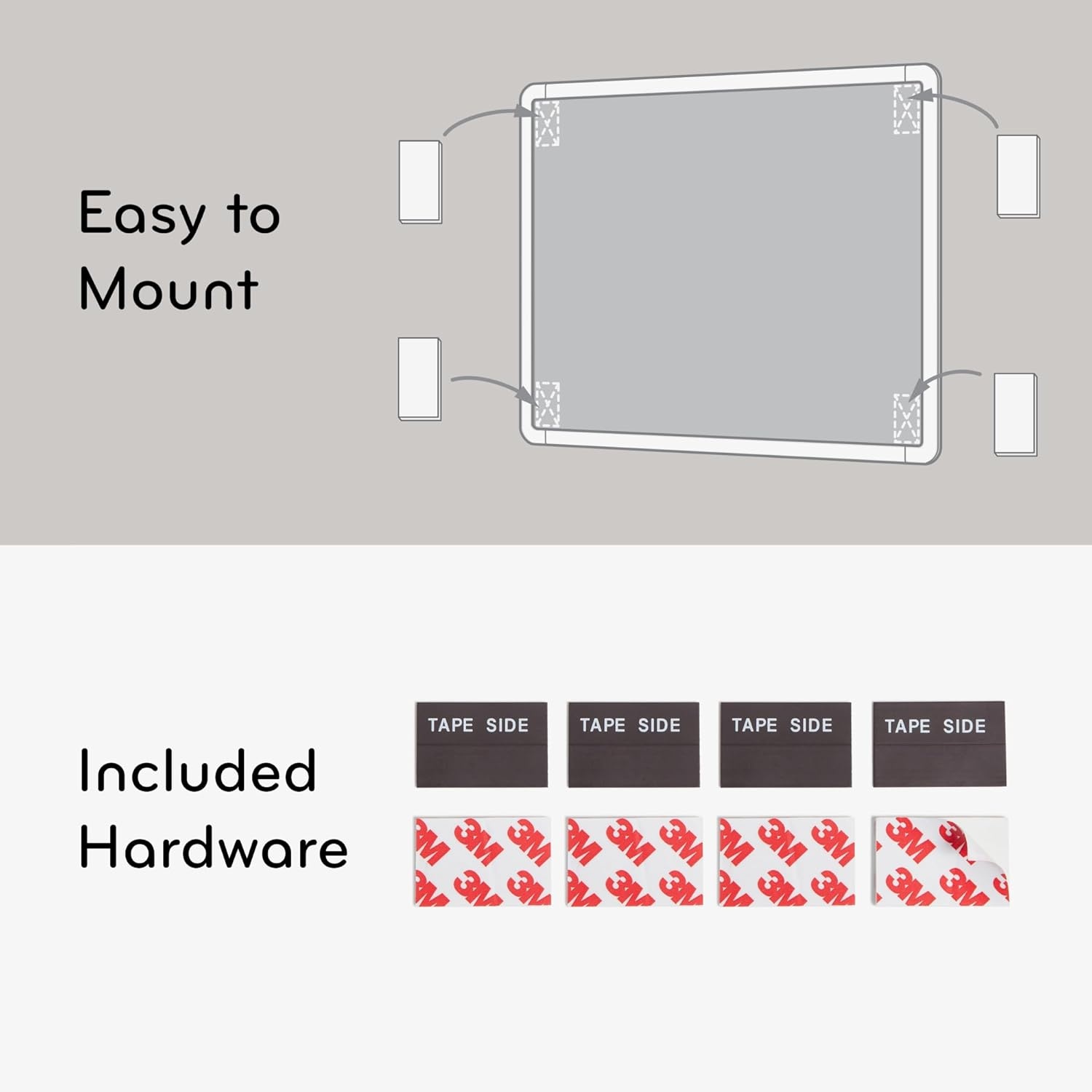 image:imageU Brands Contempo Magnetic Small Whiteboard 85 x 11 White Modern Frame Mini White Board for Students Fridge and Locker Dry Erase Board Includes Marker amp Magnet1 Board 1 Marker 1 Magnet