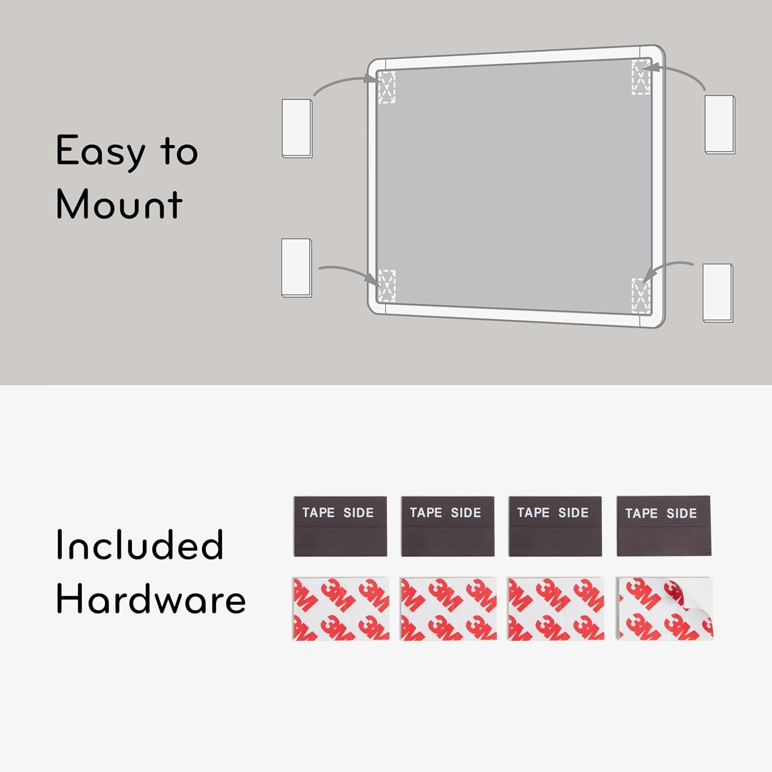 image:imageU Brands Contempo Magnetic Small Whiteboard 85 x 11 White Modern Frame Mini White Board for Students Fridge and Locker Dry Erase Board Includes Marker amp Magnet4 Boards 16 Markers 4 Magnets
