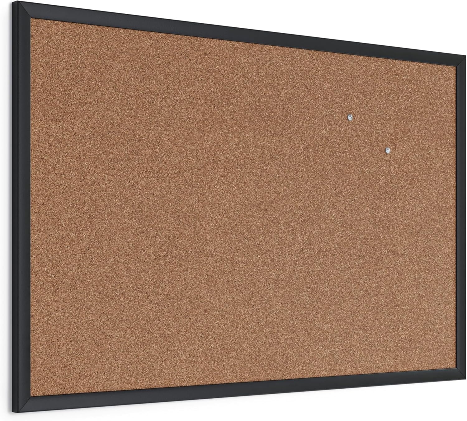 image:imageU Brands Cork Bulletin Board 24 x 36 Black Wood FrameBlack