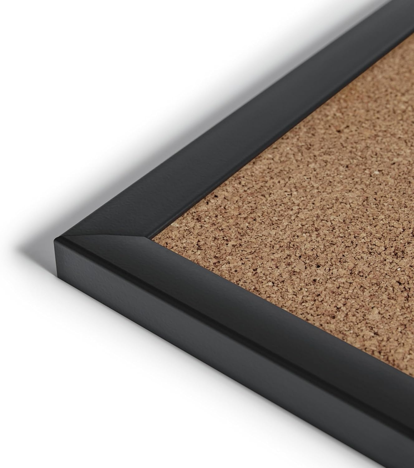 image:imageU Brands Cork Bulletin Board 24 x 36 Black Wood FrameBlack