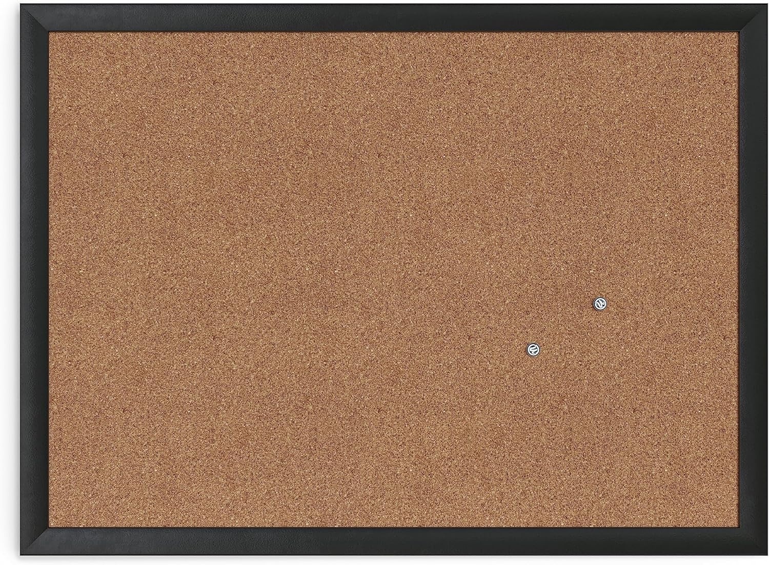 image:imageU Brands Cork Bulletin Board 24 x 36 Black Wood FrameBlack