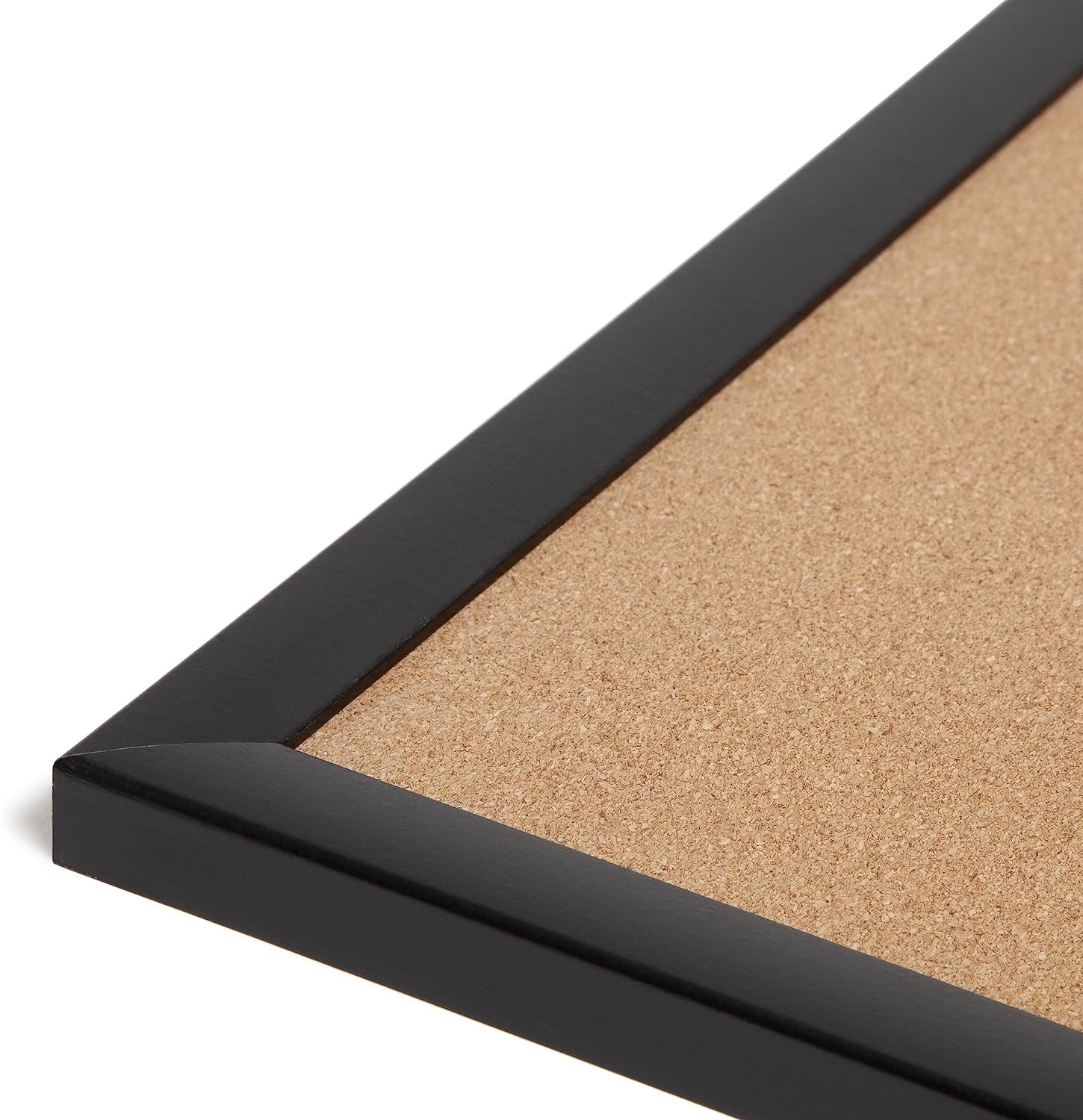 image:imageU Brands Cork Bulletin Board 24 x 36 Black Wood FrameBlack