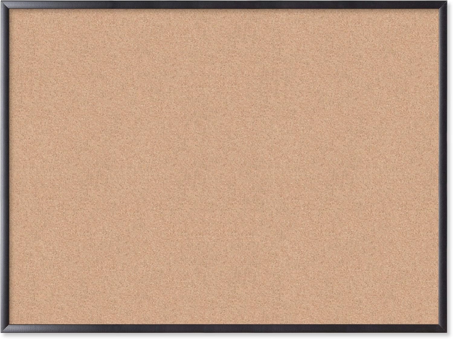 image:imageU Brands Cork Bulletin Board 24 x 36 Black Wood FrameBlack
