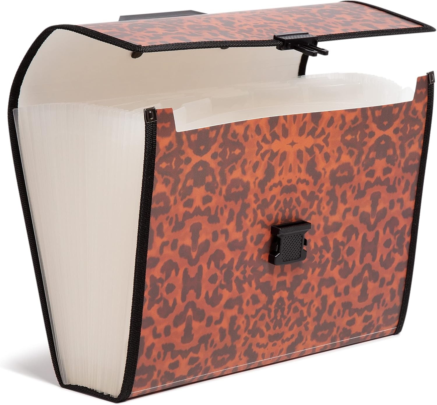 image:imageU Brands Expandable 26Pocket Performance Poly File Folder Office Supplies Leopard Print 1311 x 1024