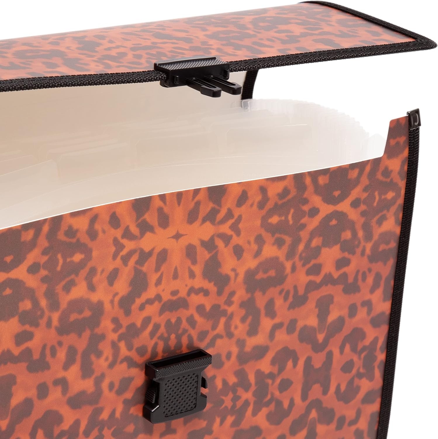 image:imageU Brands Expandable 26Pocket Performance Poly File Folder Office Supplies Leopard Print 1311 x 1024