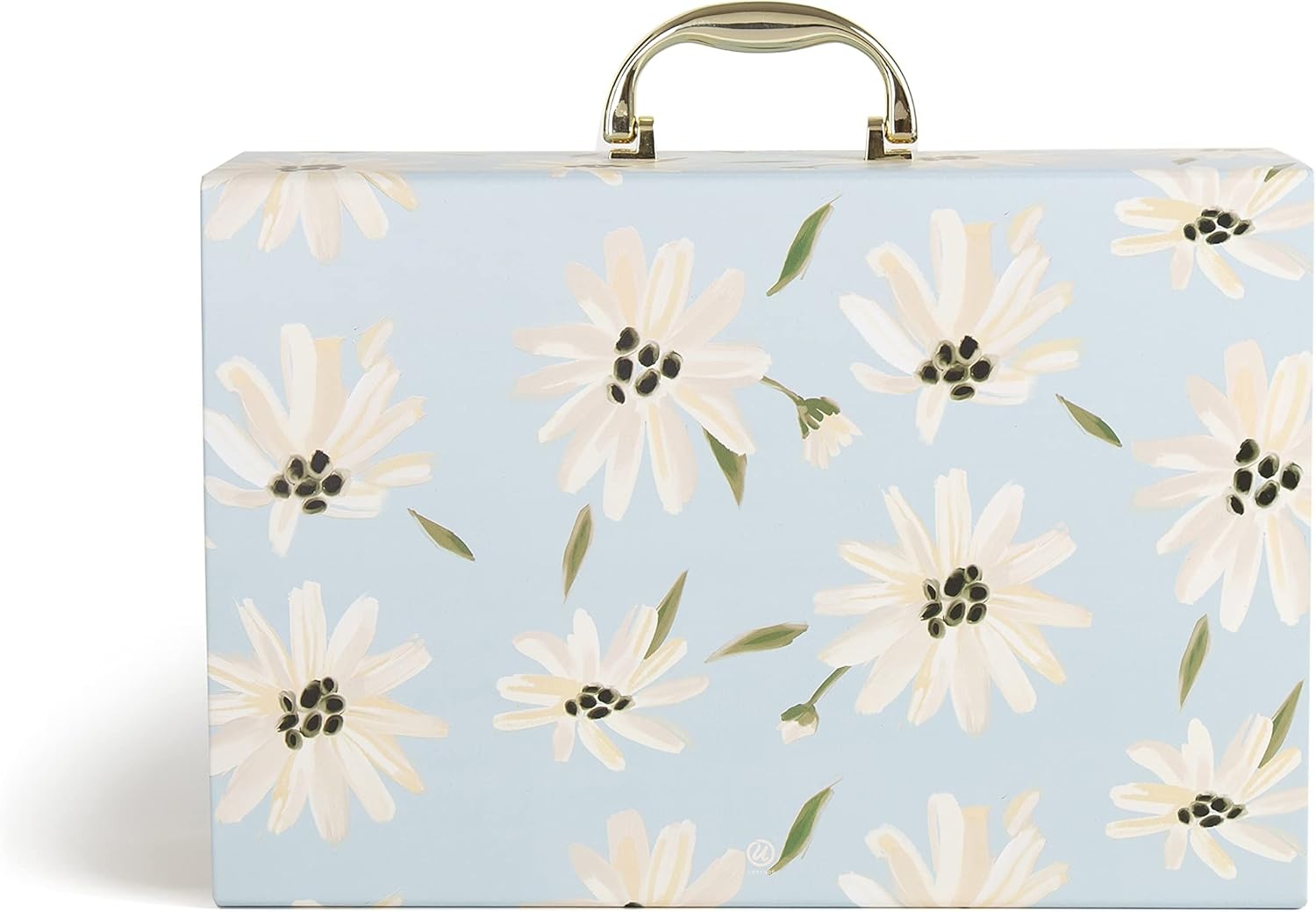 image:imageU Brands Expanding 19 Pocket Fashion File Folder Blue Gilded Spring 154 x 105