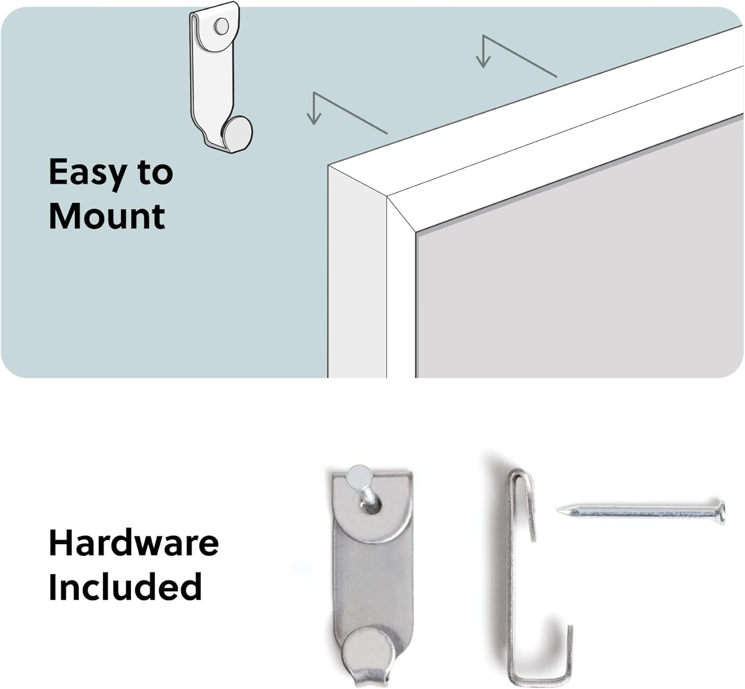 image:imageU Brands Farmhouse Magnetic Dry Erase White Board 30 x 20 Wall Mounted Whiteboard with White Wood Frame Includes 2 Magnets Home Office Classroom Dry Erase Board24W x 18H