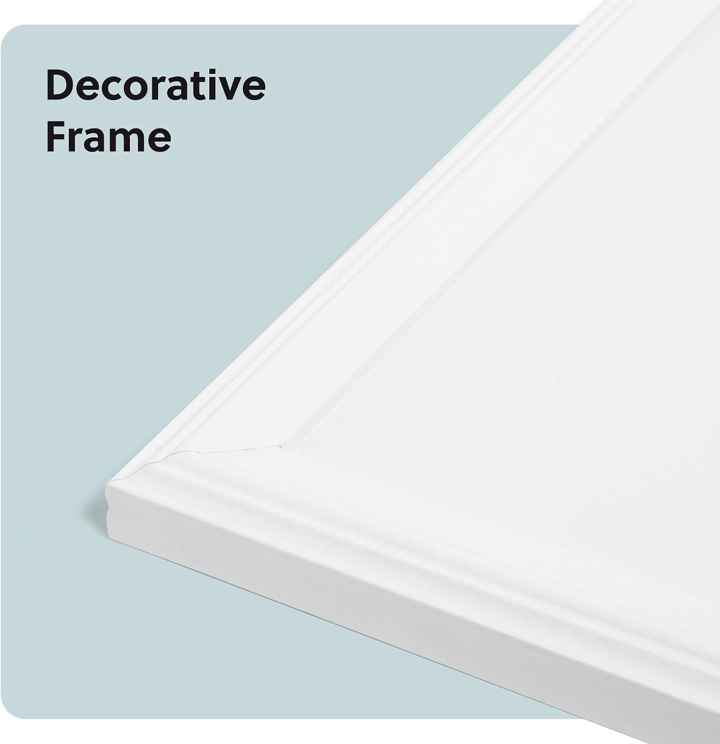 image:imageU Brands Farmhouse Magnetic Dry Erase White Board 30 x 20 Wall Mounted Whiteboard with White Wood Frame Includes 2 Magnets Home Office Classroom Dry Erase Board24W x 18H