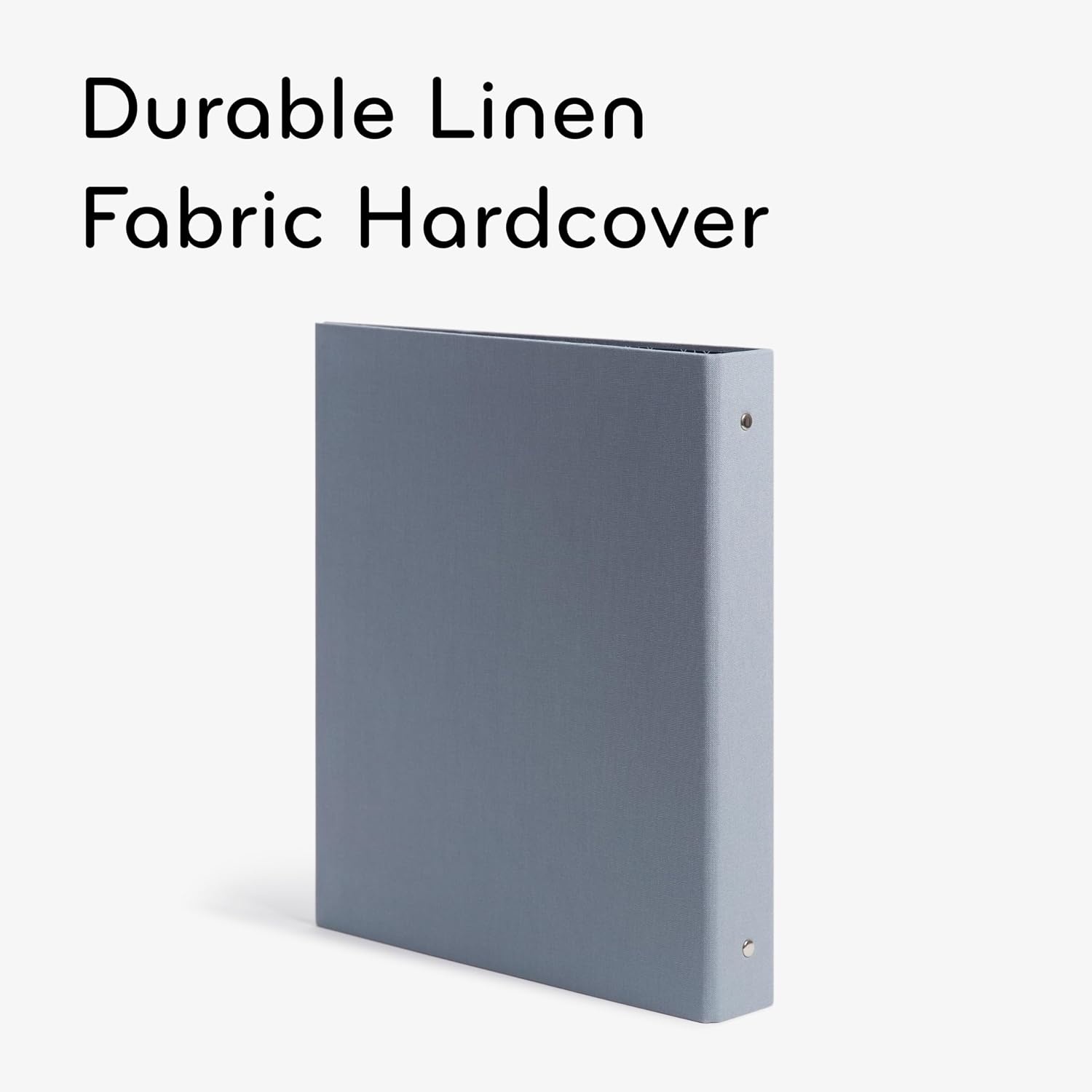 image:imageU Brands Fashion Binder Linen Blue Gray 1 Rings 1 CountBlue Gray