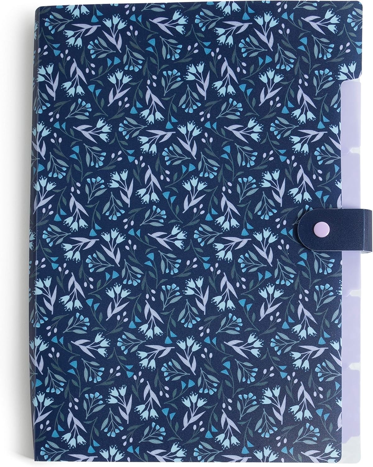 image:imageU Brands Fashion Expanding File Folder Poly 5Pocket Folder Pastel Ombre 3 Pack 3451U0112Elevated Patterns