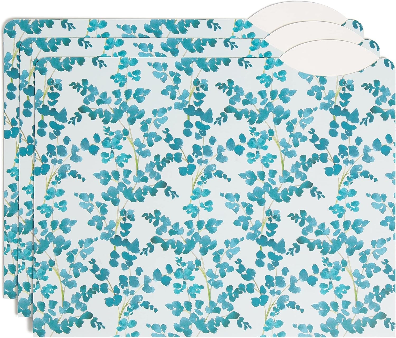 image:imageU Brands Fashion File Folders 9 Count 13Cut Tabs in Assorted Positions Letter Size Office Supplies Handmade Florals
