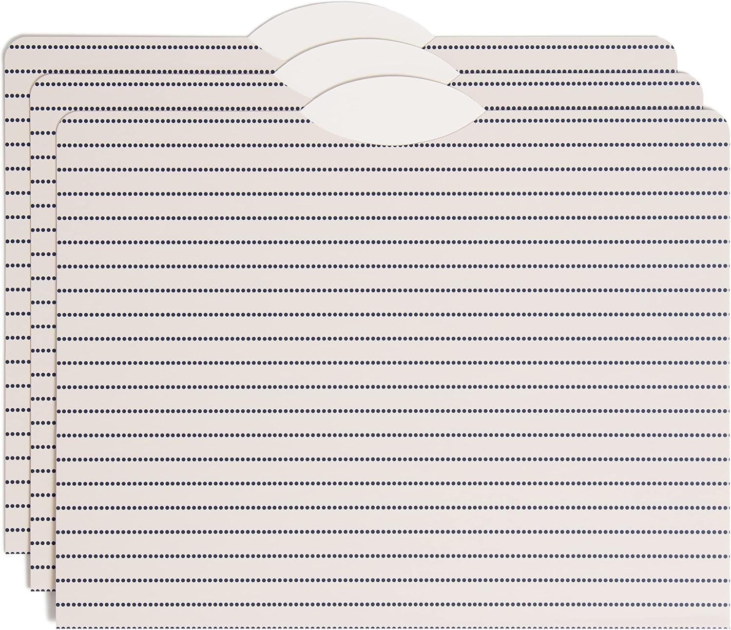 image:imageU Brands Fashion File Folders 9 Count 13Cut Tabs in Assorted Positions Letter Size Office Supplies MoroccanCasual Chic